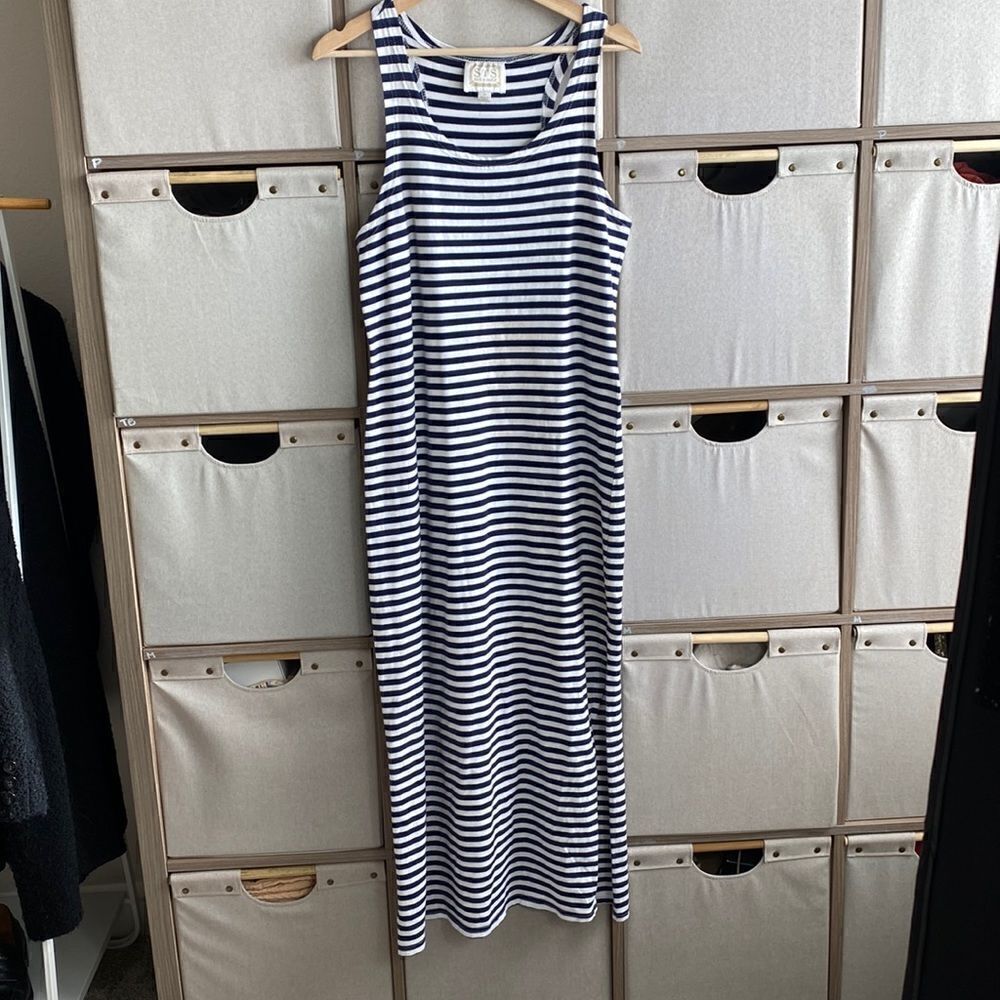 Sail to sable striped maxi dress - Picture 1 of 6